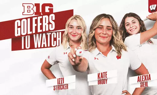 Three Badgers named Big Ten golfers to watch