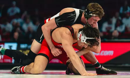 No. 18 Badgers set for home Big Ten dual against Northwestern