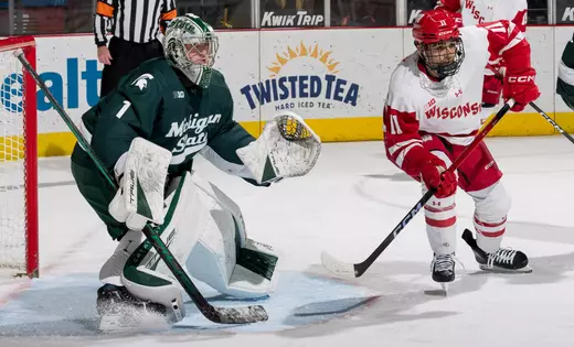 No. 2 Wisconsin bested by No. 4/3 Michigan State