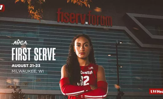 Badgers to Play in 2026 AVCA First Serve