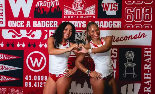 Pair of Badgers earn top-10 marks on Saturday