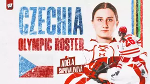 Adéla Šapovalivová named to Czechia Olympic roster