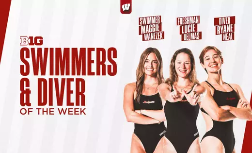 Badgers named swimmer, freshman and diver of the week