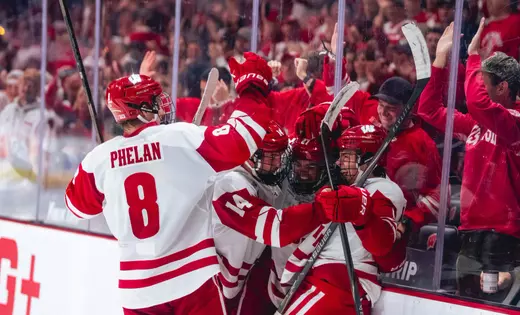 No. 6 Wisconsin beats Robert Morris in home opener