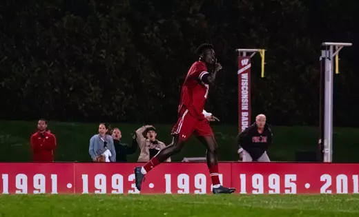 Zachemski's 90th-minute goal wins it for No. 13 Wisconsin