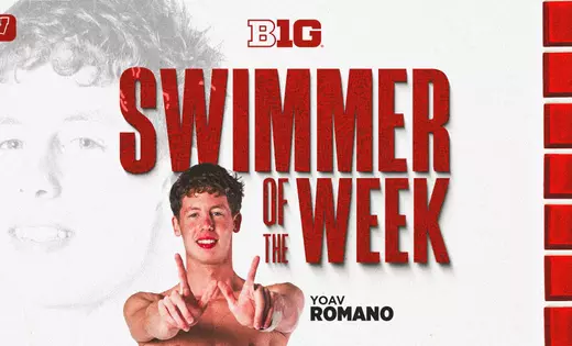 Romano collects Big Ten weekly award