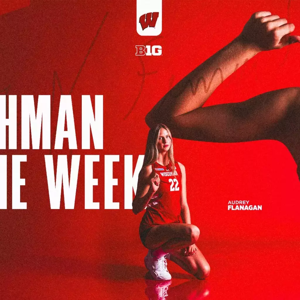 Flanagan Named B1G Freshman of the Week
