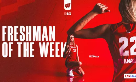 Flanagan Named B1G Freshman of the Week