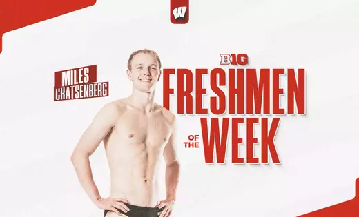 Miles Cratsenberg named Big Ten Freshman of the Week