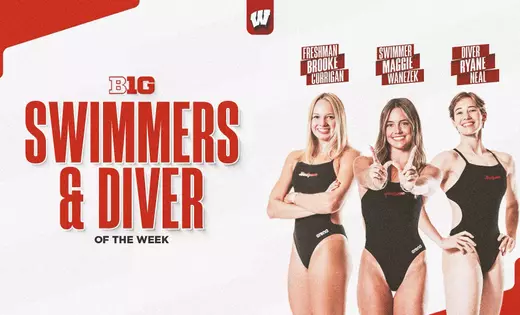 Badgers sweep Big Ten weekly awards