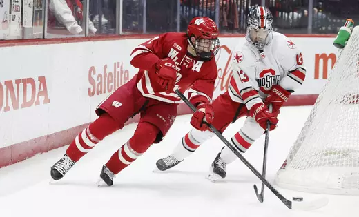 No. 13/12 Wisconsin earns 4-2 win at Ohio State