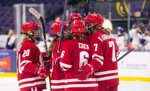 No. 1 Badgers fight for 4-1 victory in Mankato