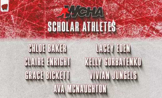 Seven Badgers achieve WCHA Scholar-Athlete honors