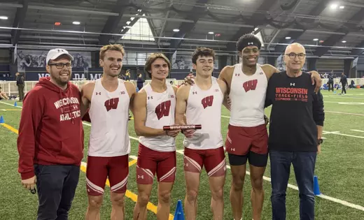 Badgers Set DMR School Record
