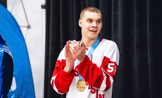 Enzo Solitario earns bronze in 200 free at B1G championships
