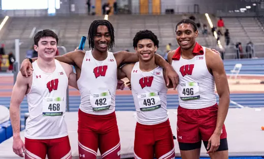 Badgers Close Windy City Invite with Record-Setting 4x400 Relay