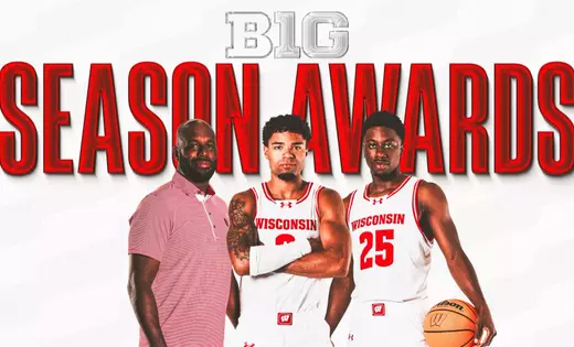 Trio of Badgers earn Big Ten honors