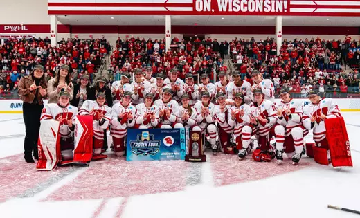 No. 2 Badgers advance to NCAA Frozen Four