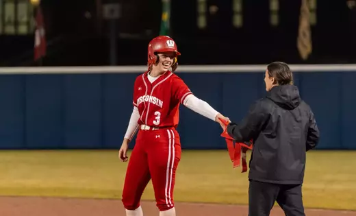 Badgers secure first conference win