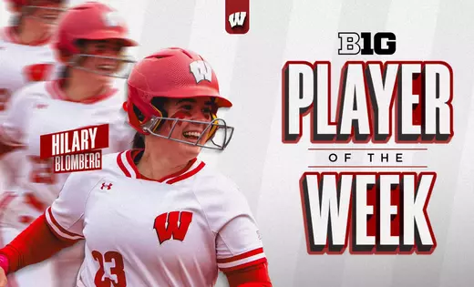 Blomberg Named Big Ten Player of the Week