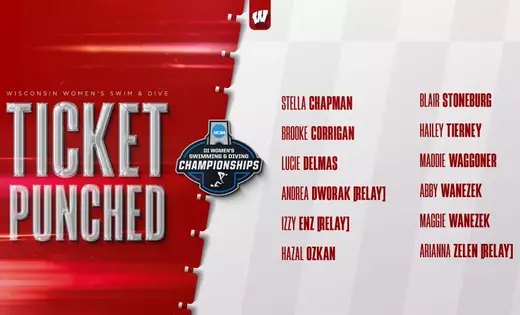 Wisconsin sends 12 to NCAA Championships