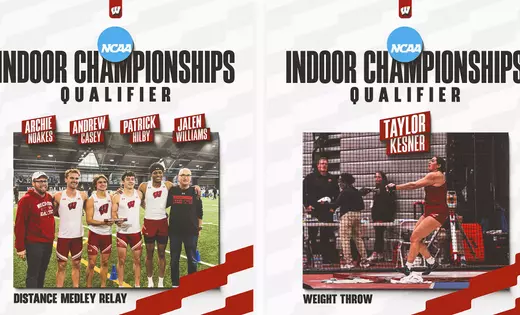 Badgers head to Arkansas for NCAA Indoors