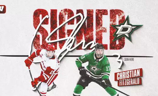 Fitzgerald signs entry-level contract with Dallas Stars