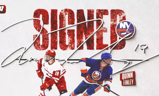 Finley signs entry-level contract with New York Islanders