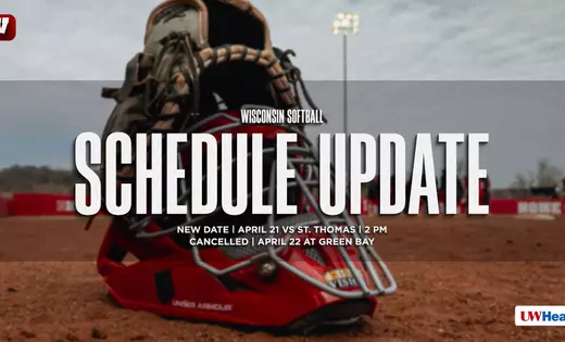 Softball Schedule Changes