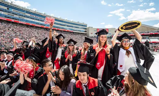 Student-athlete graduates celebrate excellence at spring ceremony