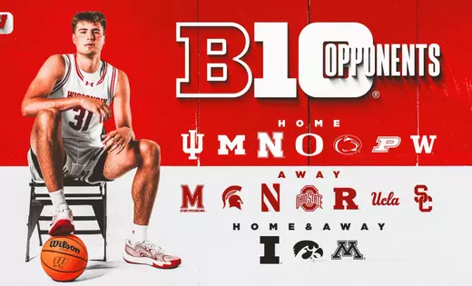 Wisconsin announces exciting Big Ten home opponents for 2026-27