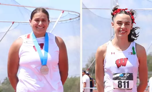 Kesner, Finger lead Badgers at Big Tens