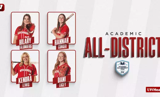 Four Badgers Earn All-District Academic Honors