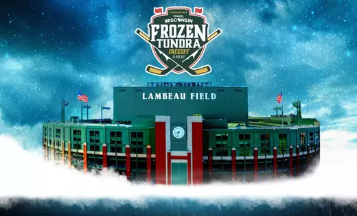 Wisconsin faces Michigan and Ohio State in the Travel Wisconsin Frozen Tundra Faceoff