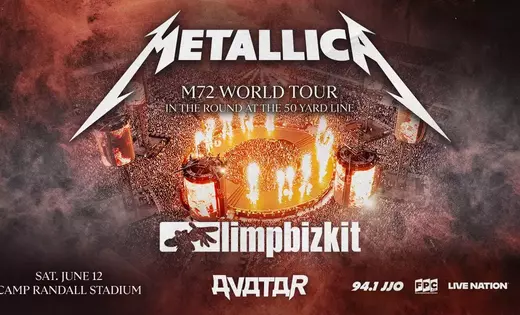 Metallica coming to Camp Randall on June 12, 2027