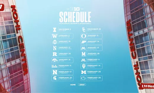 Wisconsin women’s basketball announces 2026-27 Big Ten schedule