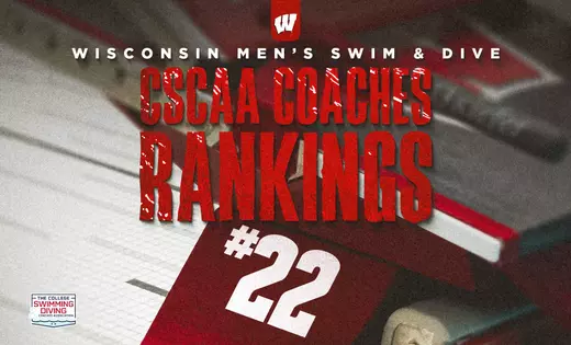 Wisconsin Men’s Swim & Dive team take 22nd in CSCAA preseason rankings