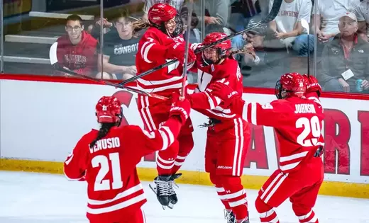 No. 1 Badgers defeat the Saints, 6-2