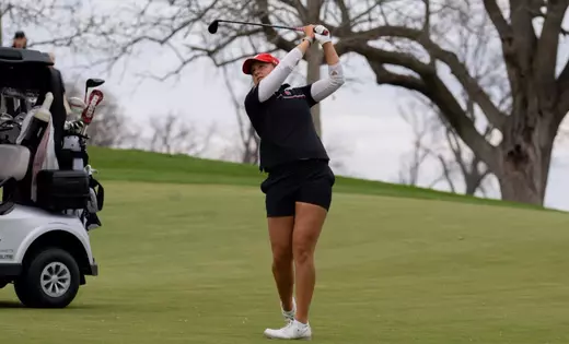 Slocum leads Badgers following first day of Cougar Classic