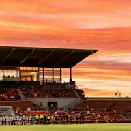 Sunset at Neal Patterson Stadium