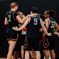 OSUWBB Team Huddle from Practice