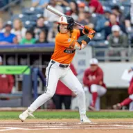 Image Taken at the Oklahoma Sooners vs Oklahoma State Cowboys Baseball Game, Tuesday, April 14, 2026, Oneok Field, Tulsa, OK. Bruce Waterfield/OSU Athletics