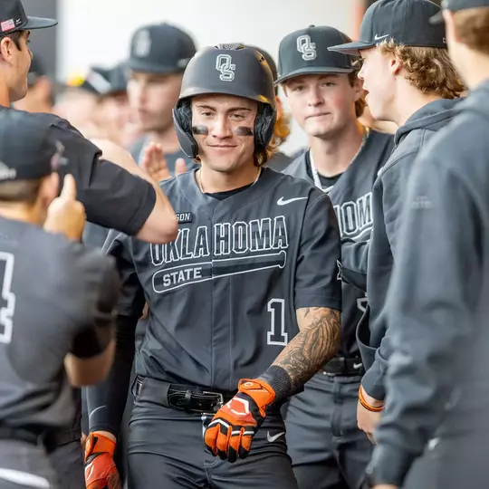 Image Taken at the Oklahoma State Cowboys vs Oral Roberts Golden Eagles Baseball Game, Tuesday, April 7, 2026, O'Brate Stadium, Stillwater, OK. Bruce Waterfield/OSU Athletics