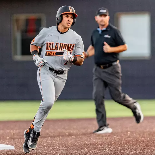 Image Taken at the Oral Roberts Golden Eagles vs Oklahoma State Cowboys Baseball Game, Tuesday, May 12, 2026, Chapman Field, Tulsa, OK. Bruce Waterfield/OSU Athletics