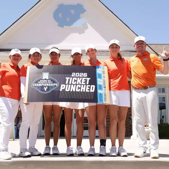 cowgirl golf ticket punched NCAA championship