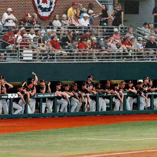 Image Taken at Oklahoma State Cowboys Baseball, Sunday, May 31st, 2026, Sewell-Thomas Stadium, Tuscaloosa, Alabama. Evan Cichon/OSU Athletics.
