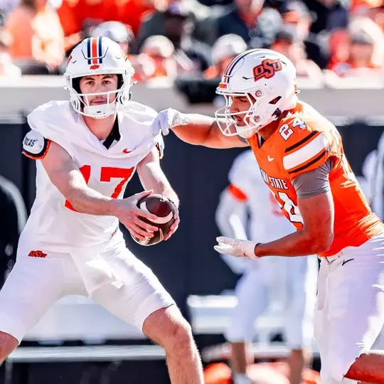 Drew Mestemaker and Caleb Hawkins 2026 Spring Game