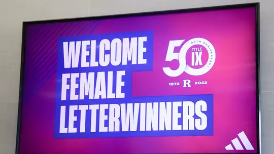 Rutgers Athletics Celebrates 50 Years of Title IX: Winter Celebration
