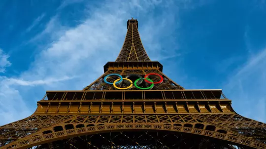 Eiffel Tower Paris Olympics