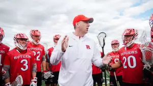 Rutgers men's lacrosse scrimmages against Providence in fall action